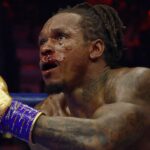 Anthony Yarde suffers seventh-round defeat to David Benavidez in WBC title challenge