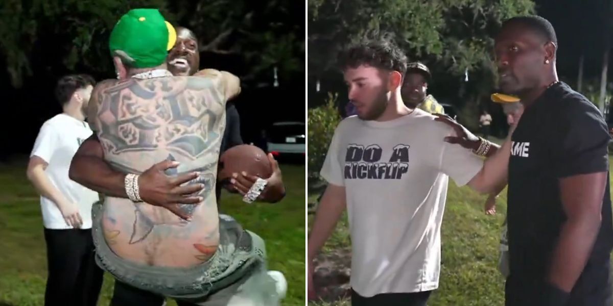 Antonio Brown makes controversial joke about Charlie Kirk during livestream while facing legal issues