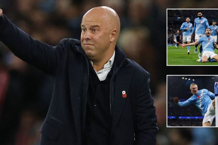 Arne Slot criticizes referee after Liverpool's heavy defeat to Manchester City