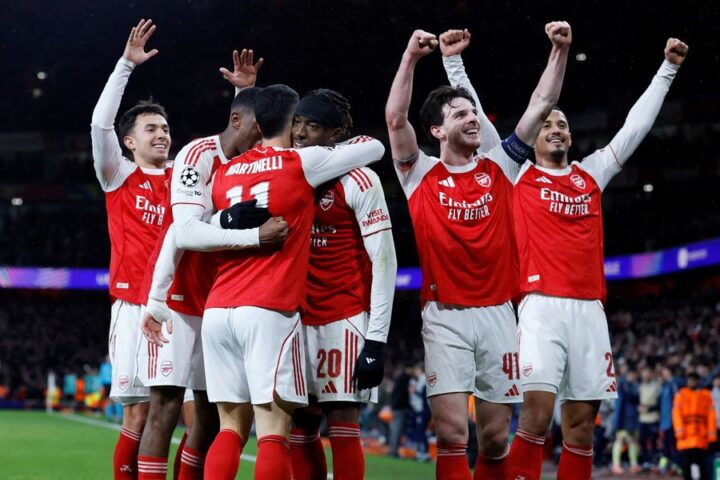 Arsenal secures fifth straight Champions League win with 3-1 victory over Bayern Munich