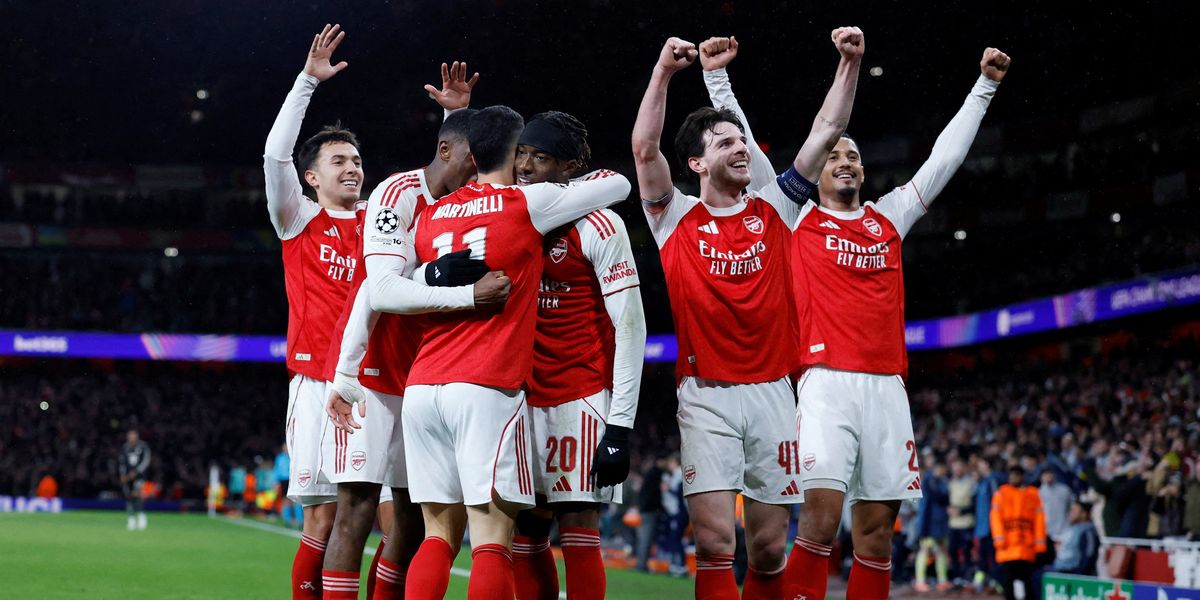 Arsenal secures fifth straight Champions League win with 3-1 victory over Bayern Munich