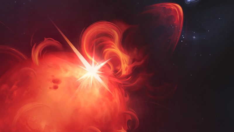 Astronomers detect explosive stellar event indicating coronal mass ejections beyond our solar system