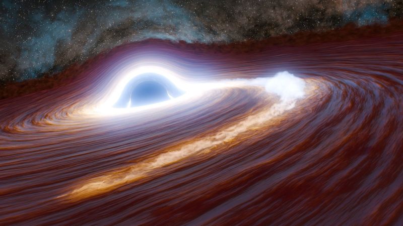 Astronomers detect unprecedented flare from distant black hole, shining like 10 trillion suns