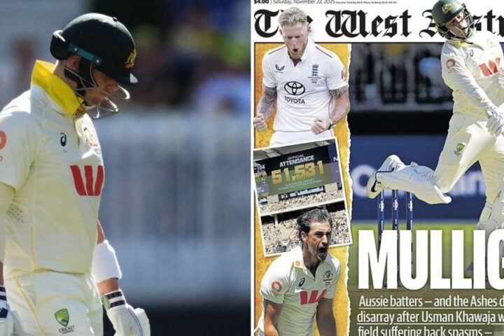 Australian media criticise players after dismal opening day in The Ashes