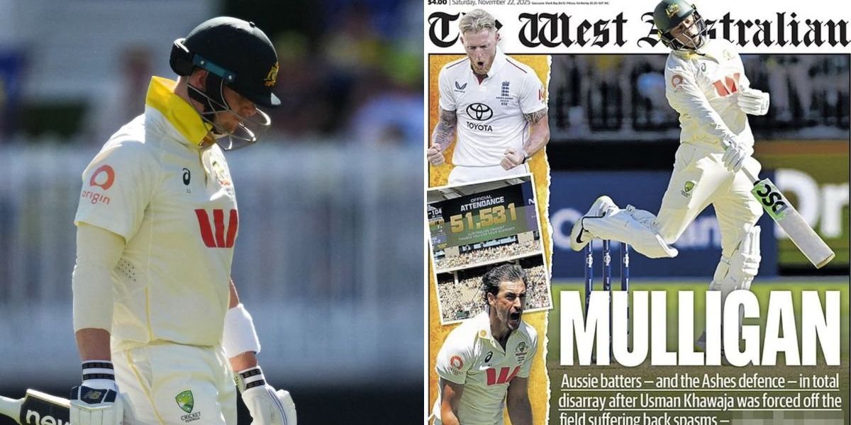Australian media criticise players after dismal opening day in The Ashes