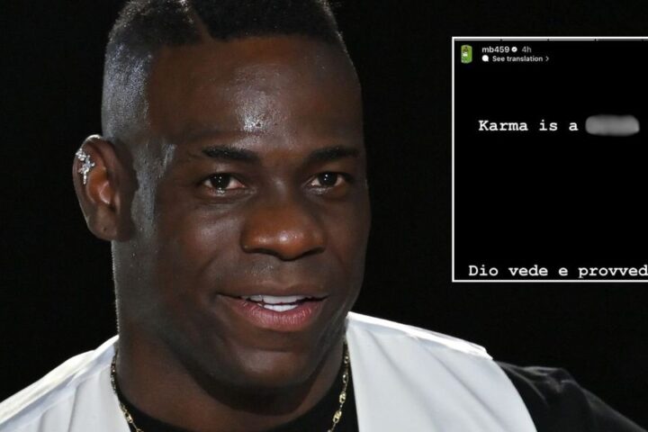 Balotelli reacts to Vieira sacking with social media post referencing their contentious past