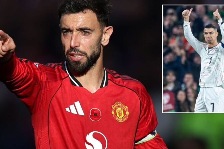 Bruno Fernandes reveals Cristiano Ronaldo accepts responsibility for red card in Ireland defeat