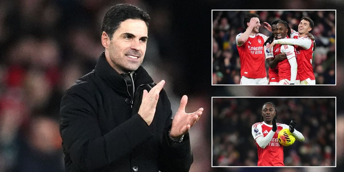 Eberechi Eze's hat-trick propels Arsenal to 4-1 victory over Tottenham in derby clash