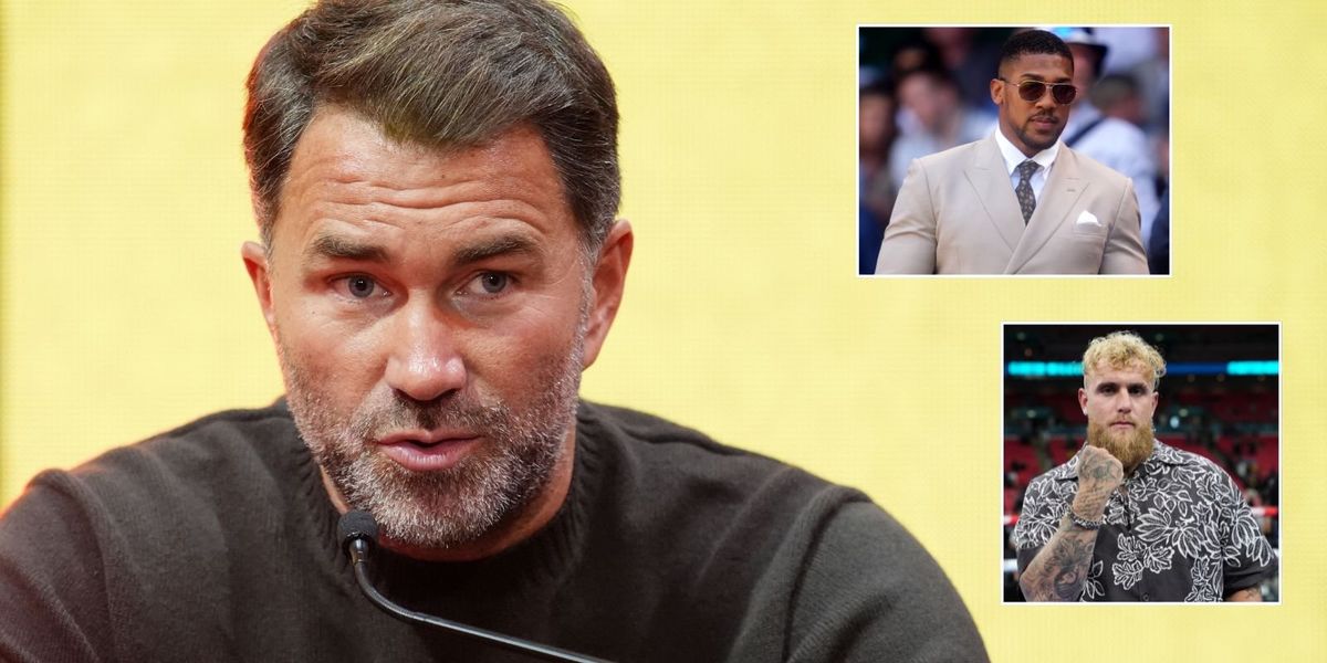 Eddie Hearn confirms ongoing talks for Anthony Joshua and Jake Paul fight