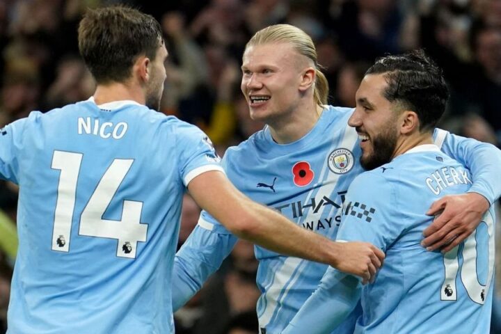 Erling Haaland shines as Manchester City secures 3-1 victory over Bournemouth