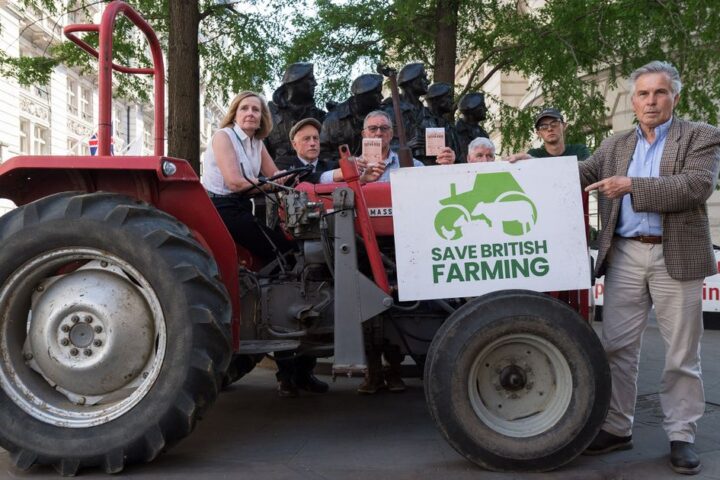 Farmers barred from using tractors at Budget Day protest in Westminster
