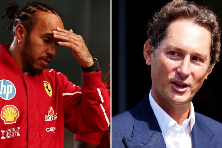 Ferrari chairman tells Lewis Hamilton to focus on racing after Brazilian Grand Prix disaster