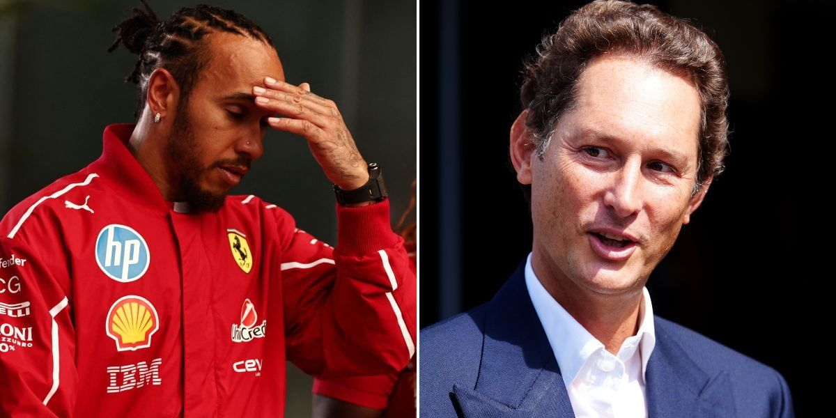 Ferrari chairman tells Lewis Hamilton to focus on racing after Brazilian Grand Prix disaster