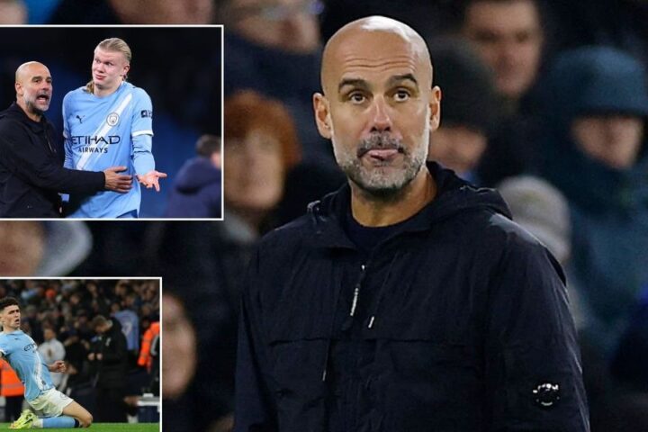 Guardiola addresses heated exchange with Haaland after Man City's thrilling win over Leeds