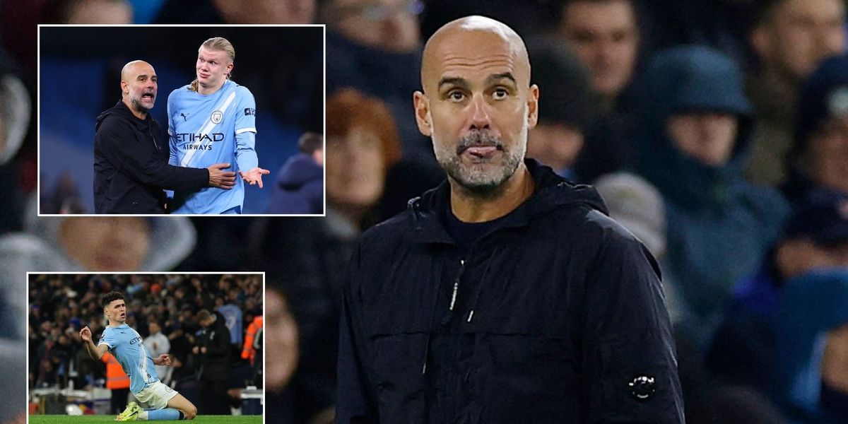Guardiola addresses heated exchange with Haaland after Man City's thrilling win over Leeds