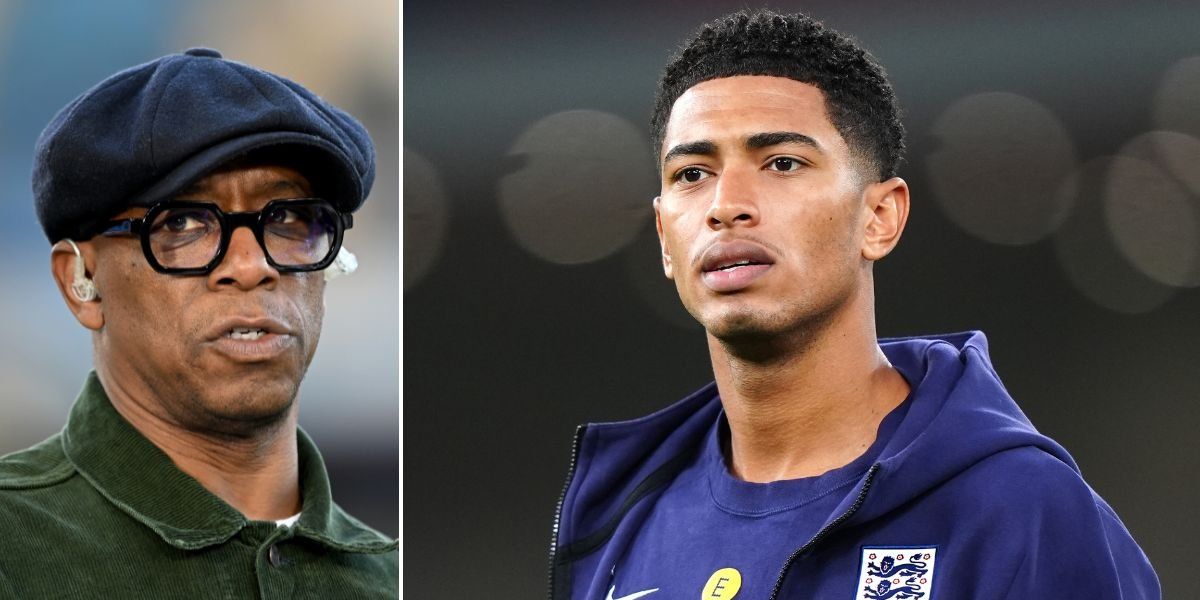 Ian Wright defends Jude Bellingham, claims England unprepared for confident black stars