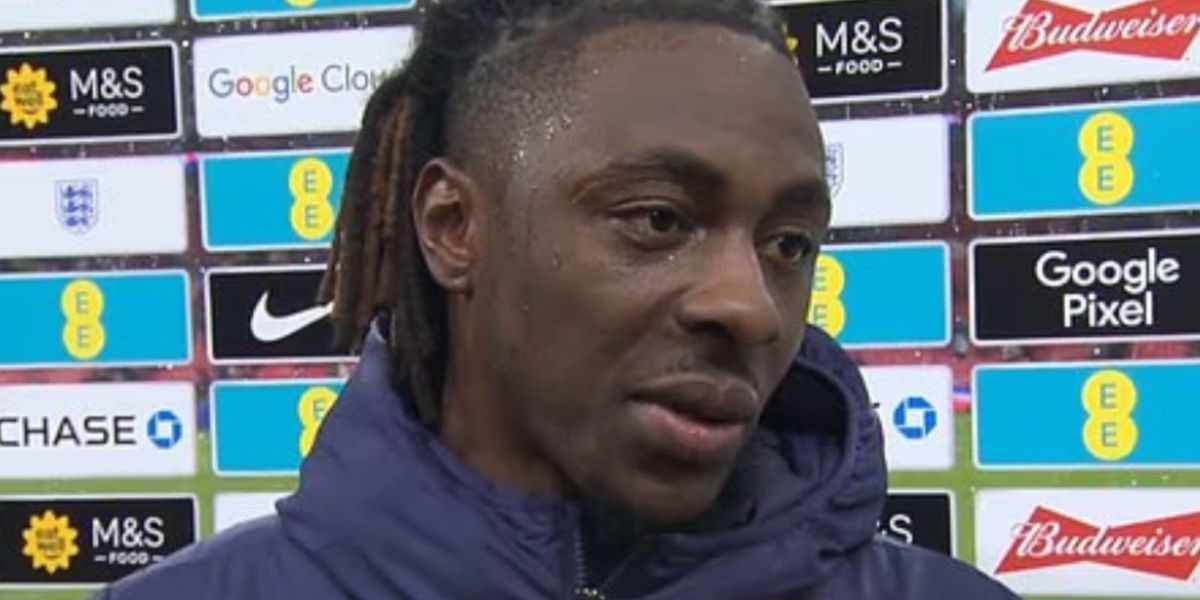 ITV's question to Eberechi Eze downplays stunning goal in England's win over Serbia