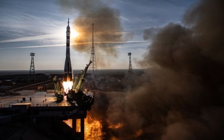 Launch pad damaged during Russian mission to the International Space Station
