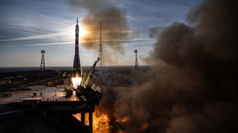 Launch pad damaged during Russian mission to the International Space Station