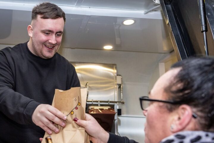 Luke Littler promotes new McDonald’s burger ahead of World Darts Championship title defence