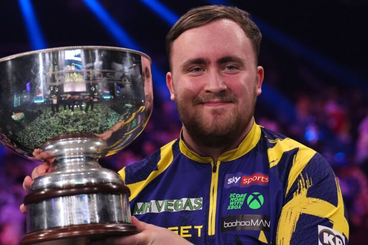 Luke Littler reacts to Luke Humphries' 'war declaration' ahead of World Darts Championship