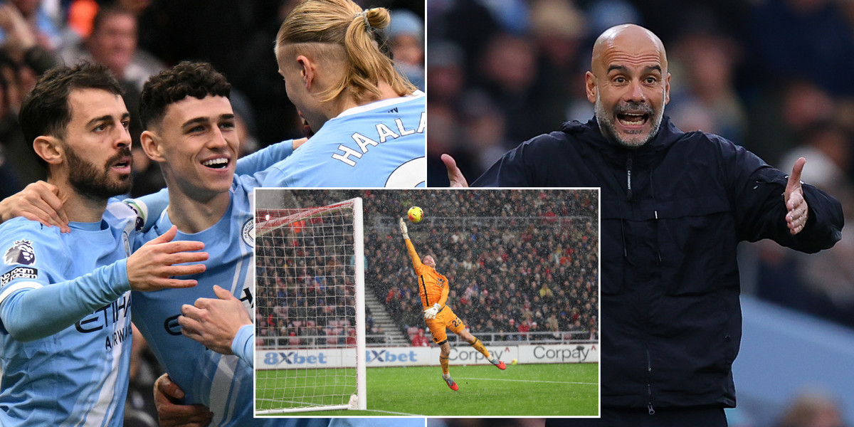 Manchester City edges Leeds with last-minute winner as Sunderland maintains impressive form