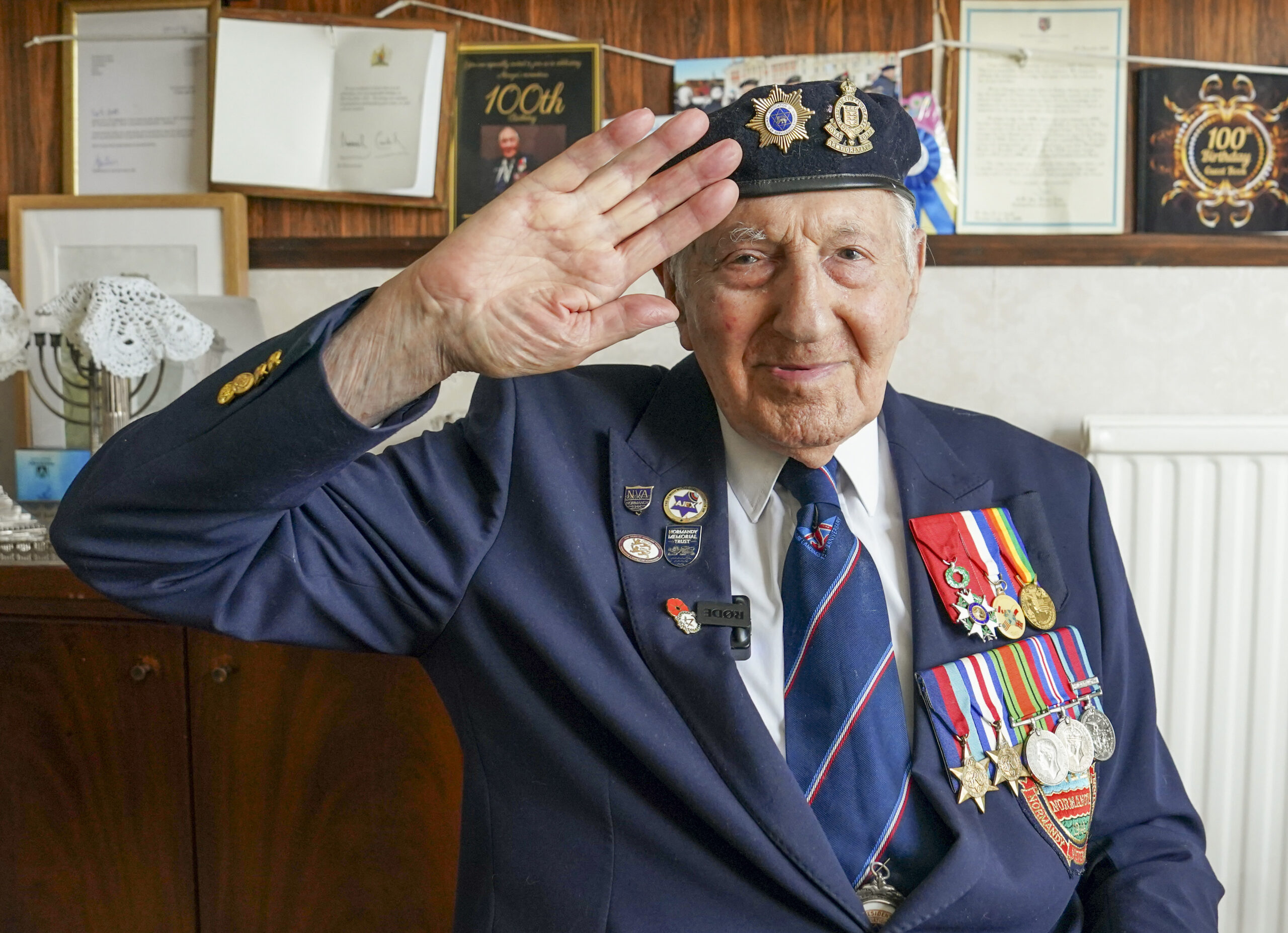 MPs' infighting distracts from pressing issues facing UK, D Day hero Mervyn Kersh observes