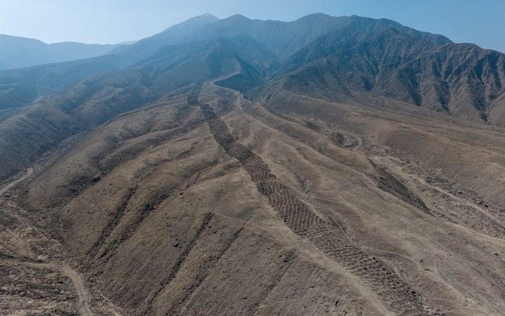 New research sheds light on the purpose of Peru's ancient 'band of holes' site