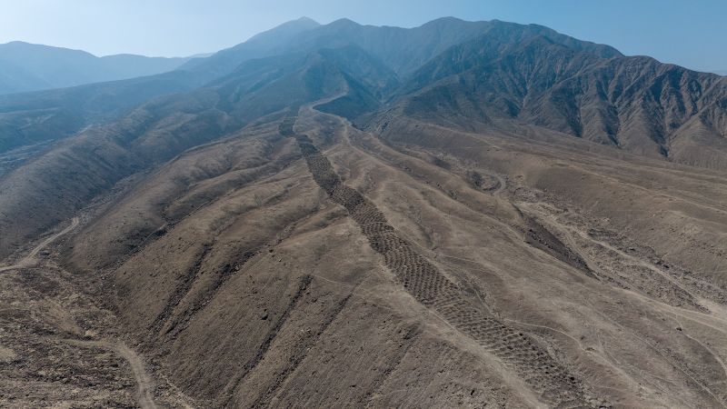New research sheds light on the purpose of Peru's ancient 'band of holes' site