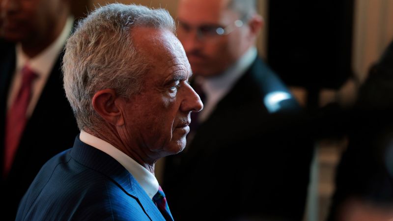 Robert F. Kennedy Jr. claims he directed CDC to alter vaccine-autism guidance