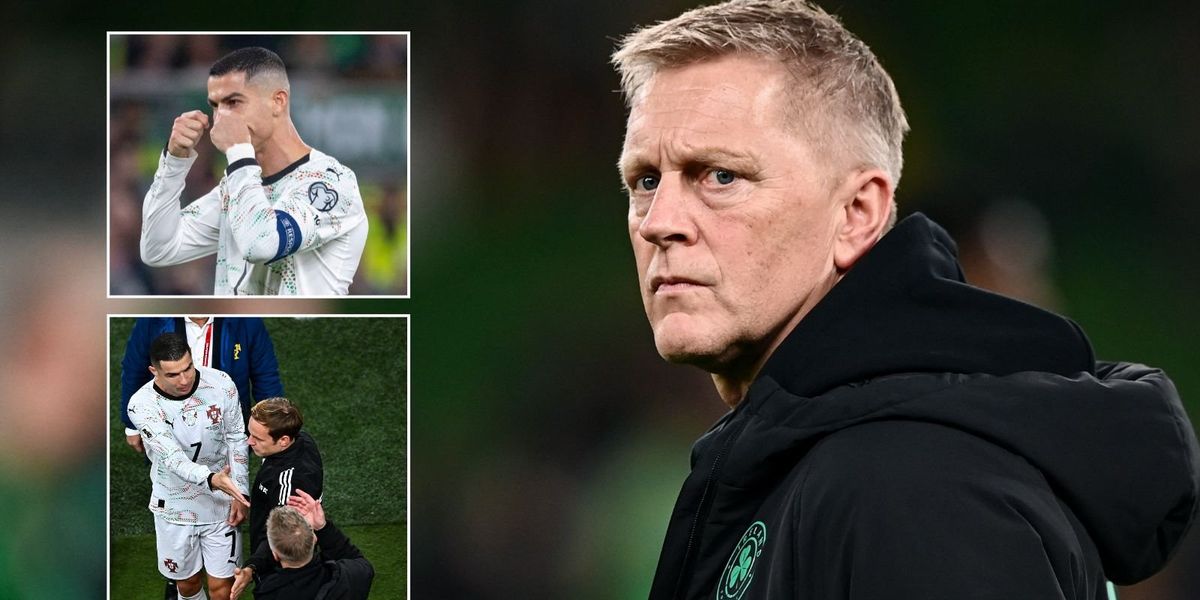 Ronaldo's red card sparks confrontation with Ireland manager during Portugal's defeat