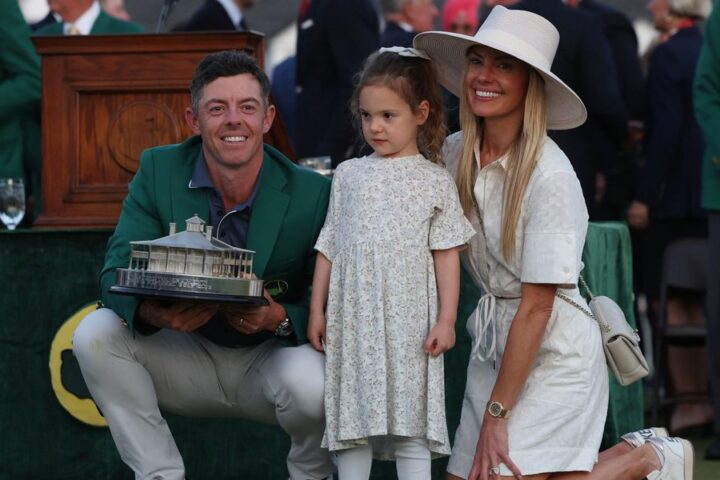 Rory McIlroy humorously asks wife to 'punch him' over green jacket complaints