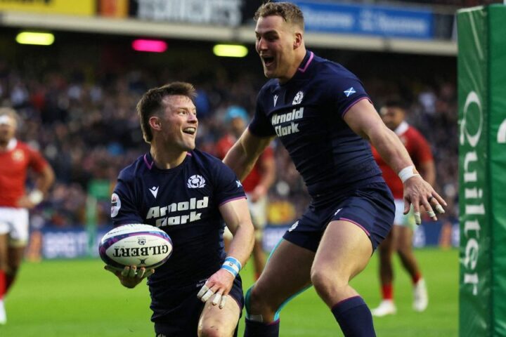 Scotland seals 56-0 victory over Tonga as Gregor Townsend's side responds to pressure
