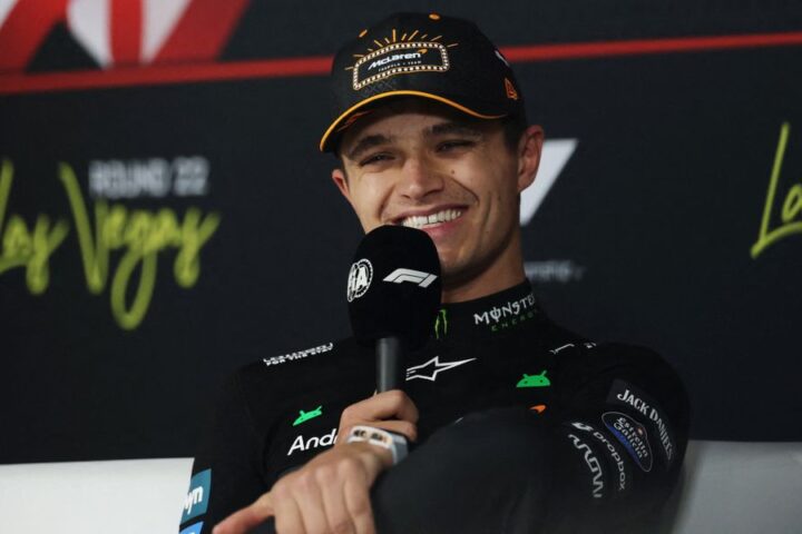 Sky Sports apologizes after Lando Norris's expletive comment during Las Vegas Grand Prix interview