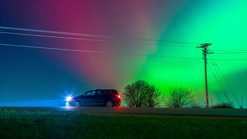 Solar storms trigger rare auroras in southern US, more displays expected soon