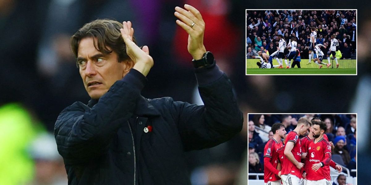 Thomas Frank expresses mixed feelings after Tottenham’s late draw with Manchester United