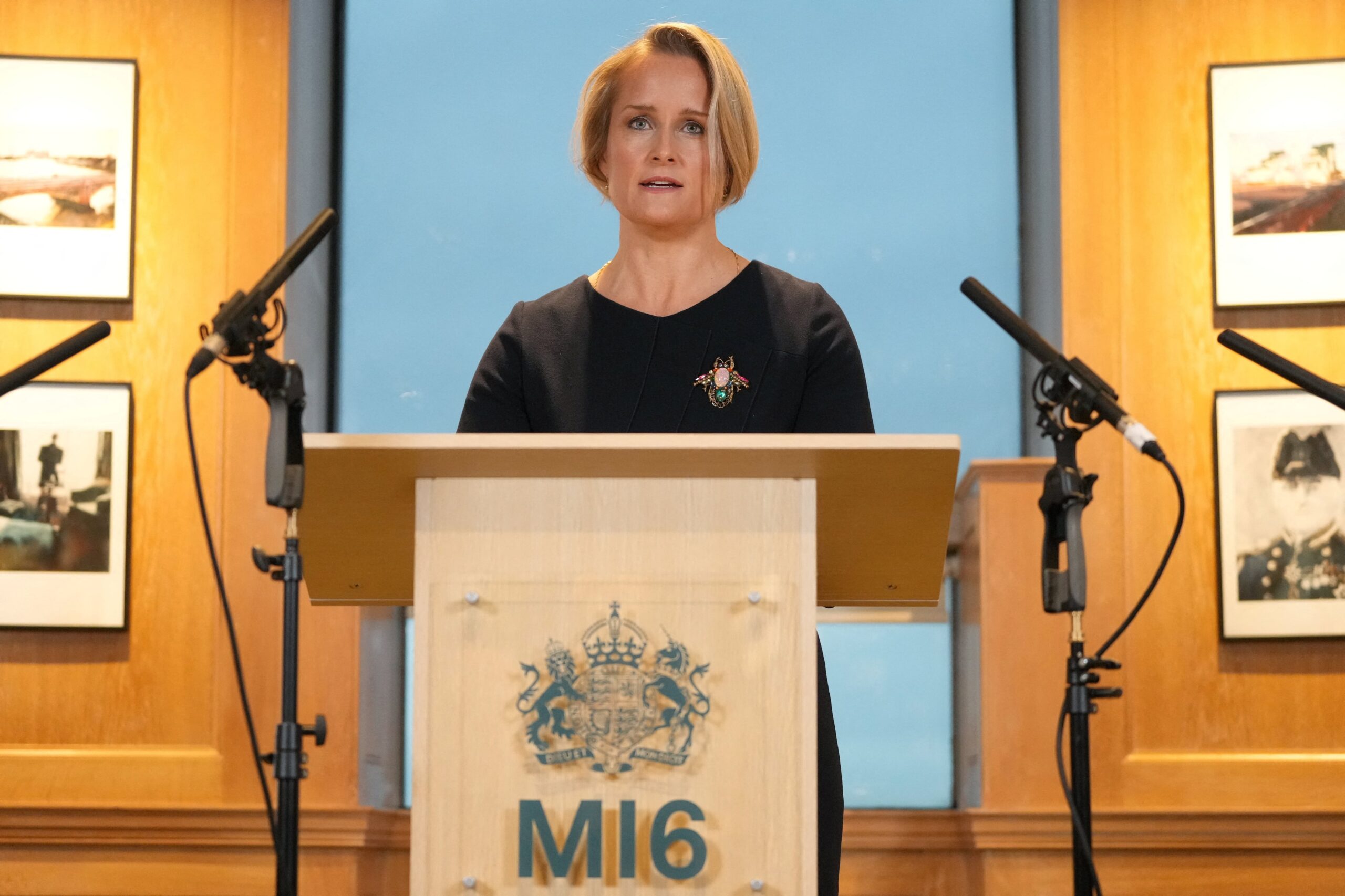 MI6 chief warns of pervasive Russian threat in first address