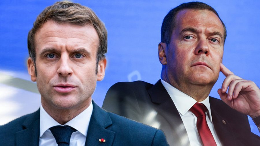 Medvedev mocks Macron after leaked remarks spark diplomatic tension