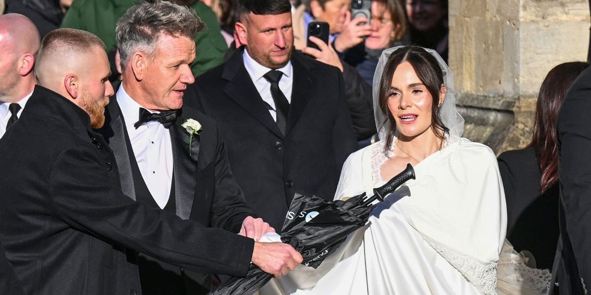 Adam Peaty and Holly Ramsay marry in Bath Abbey amid family tensions