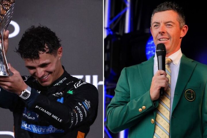 BBC announces shortlist for 2025 Sports Personality of the Year including McIlroy and Norris
