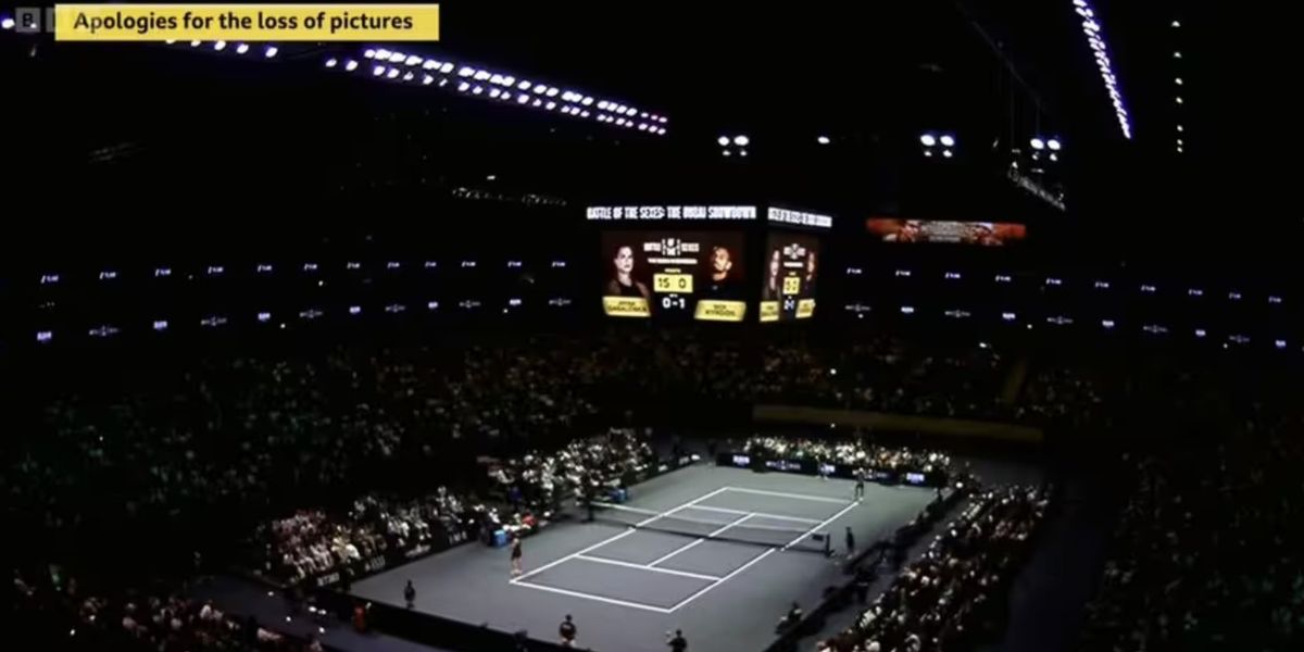 BBC issues apology after technical glitch interrupts Battle of the Sexes broadcast