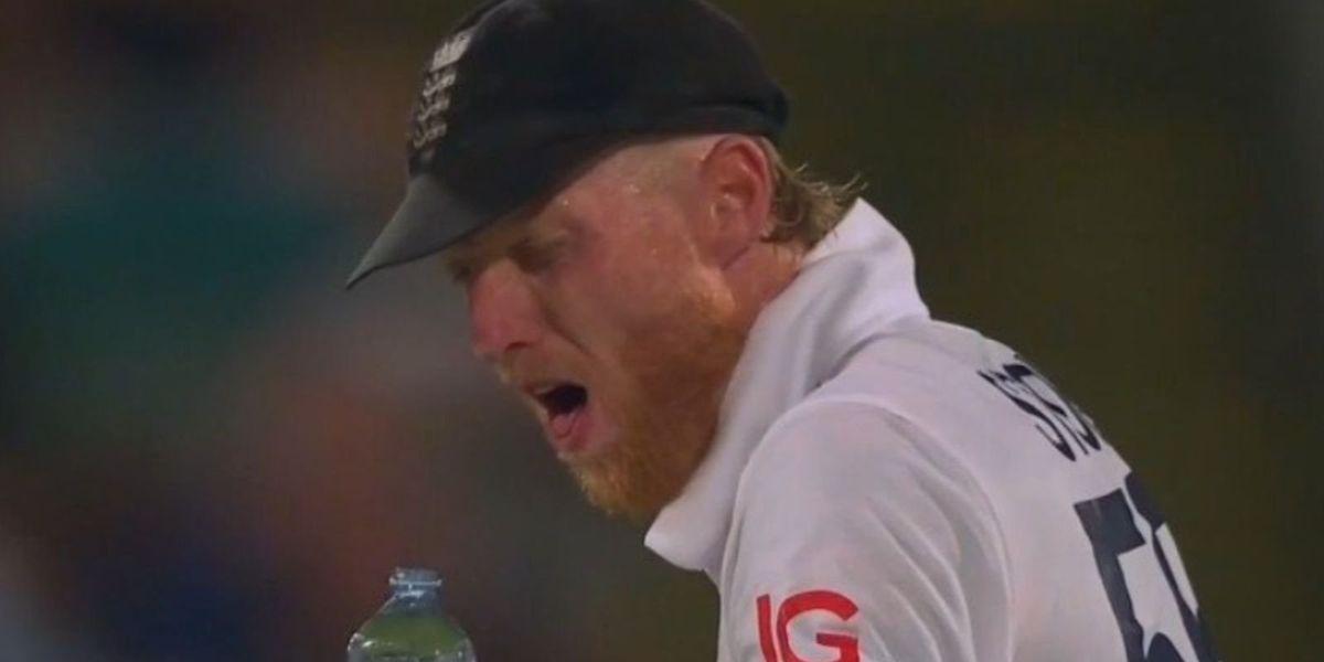 Ben Stokes visibly struggles after drinking pickle juice to combat cramp during Ashes Test