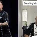 Callan Rydz shares poignant tribute after grandfather's passing following World Darts Championship win