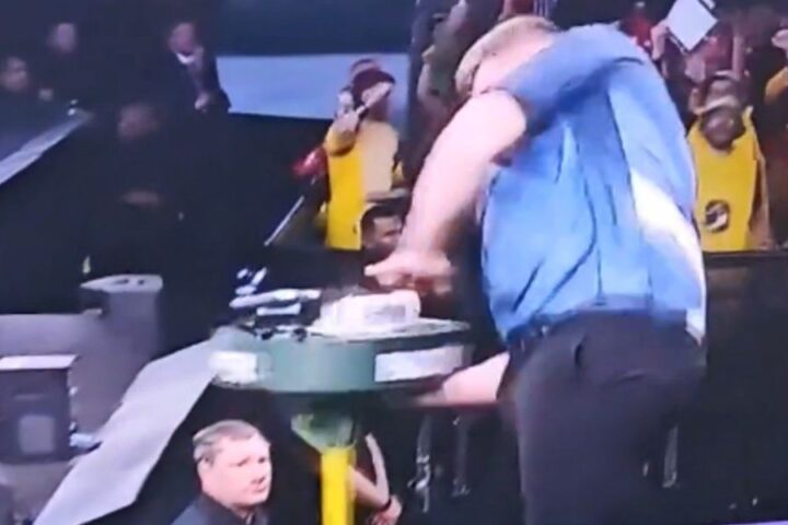 Cameron Menzies faces disciplinary review after on-stage outburst at World Darts Championship
