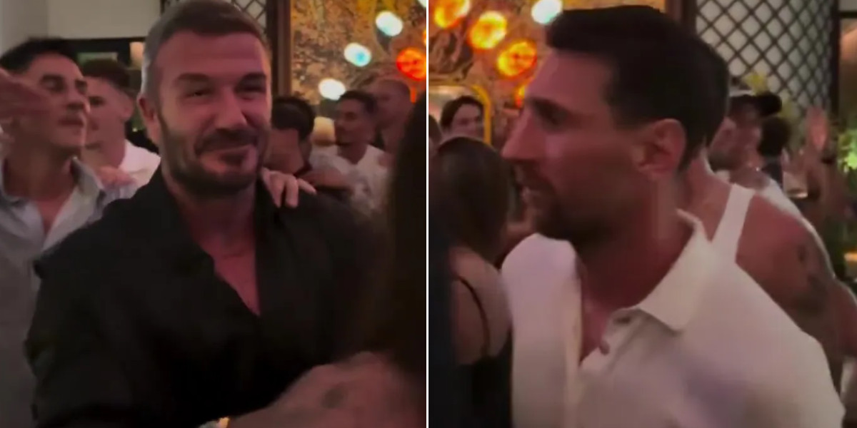 Celebrations of Beckham and Messi at MLS Cup reveal awkward dance moments