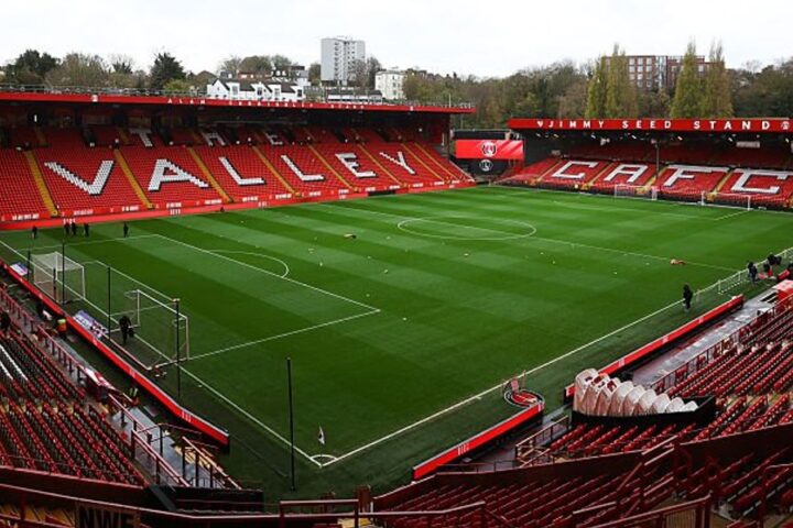 Championship match halted after fan dies shortly into game at The Valley