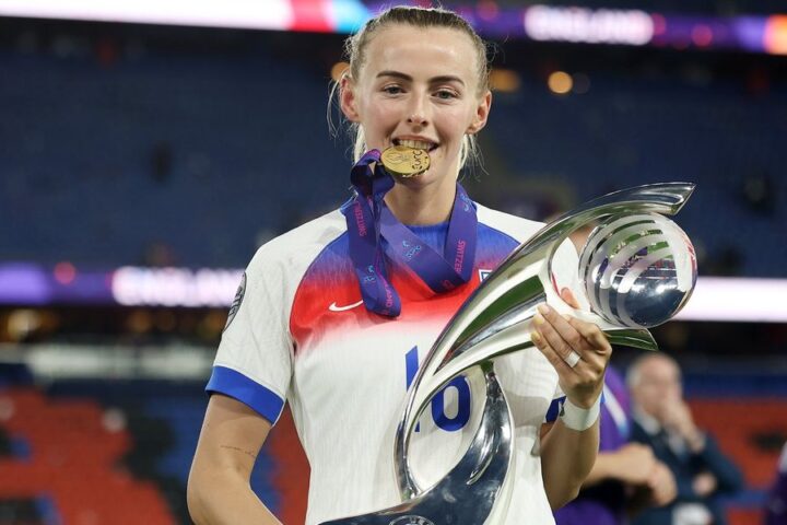 Chloe Kelly reflects on mental health journey and gratitude for sports achievement