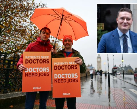 Doctors prepare to strike amid NHS crisis as super flu cases surge