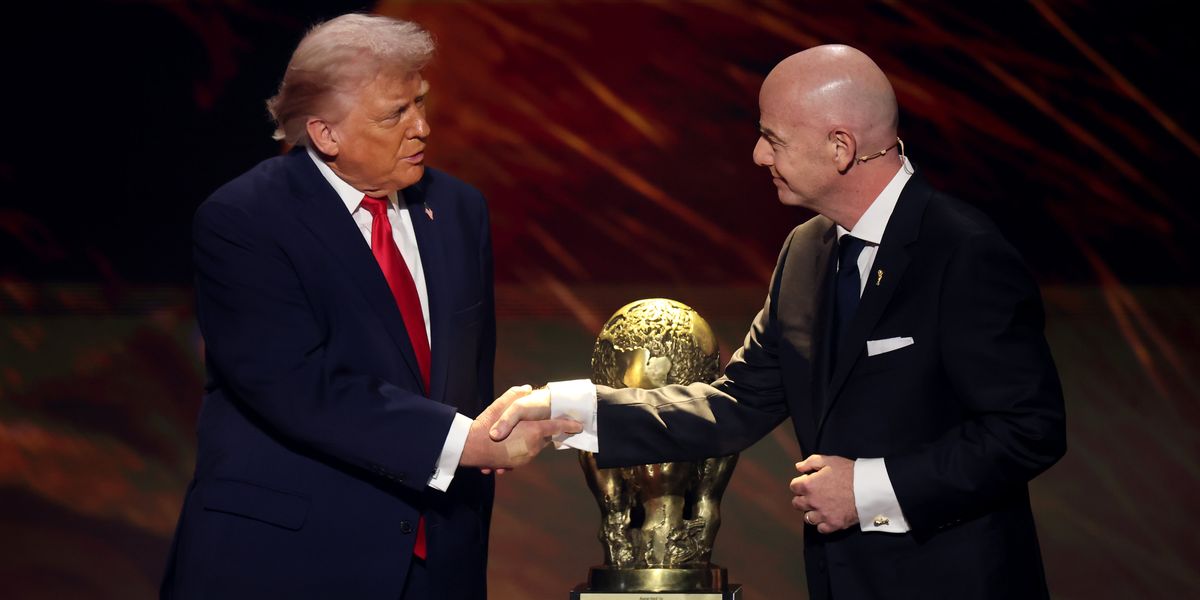 Donald Trump awarded first FIFA Peace Prize during World Cup draw ceremony