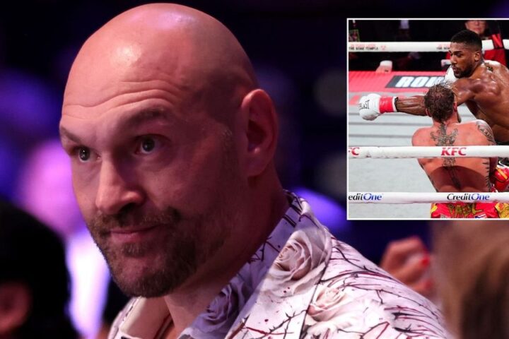 Fury's terms for Joshua fight emerge after Anthony's victory over Jake Paul